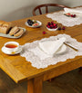 Linen Lace-Trim Elite Placemat (35cm x 50cm)