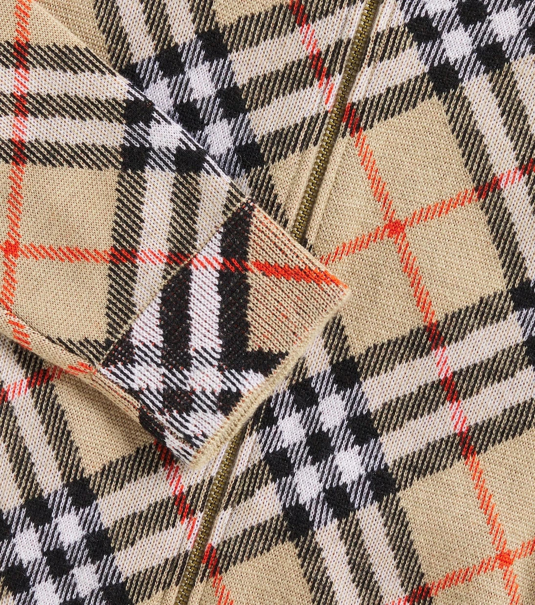 Burberry Kids - Burberry Check wool jacket