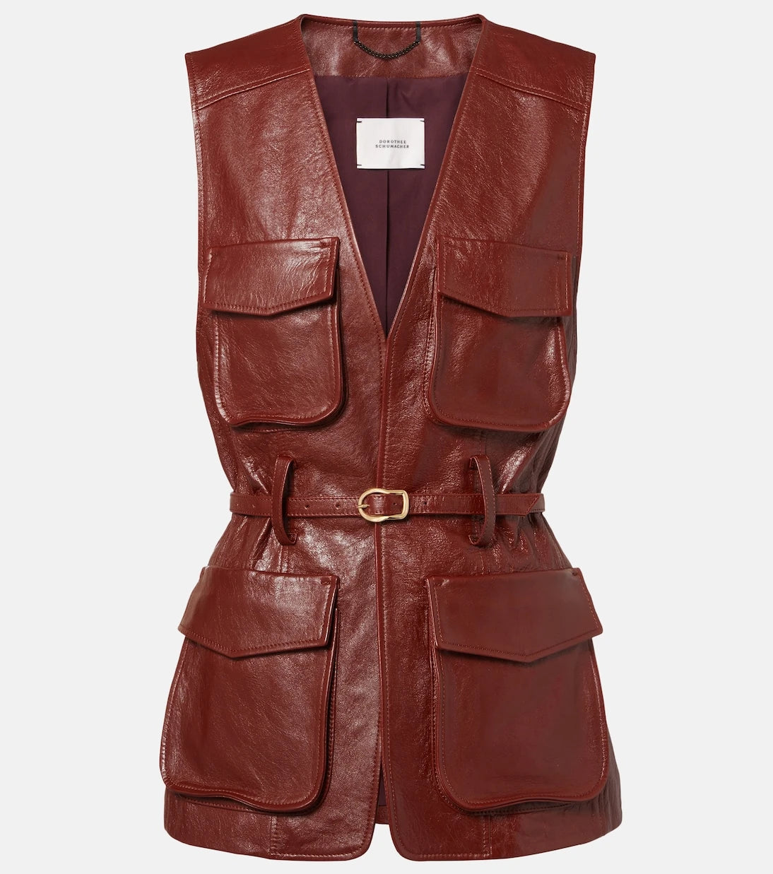 Dorothee Schumacher - Broken Shine leather vest