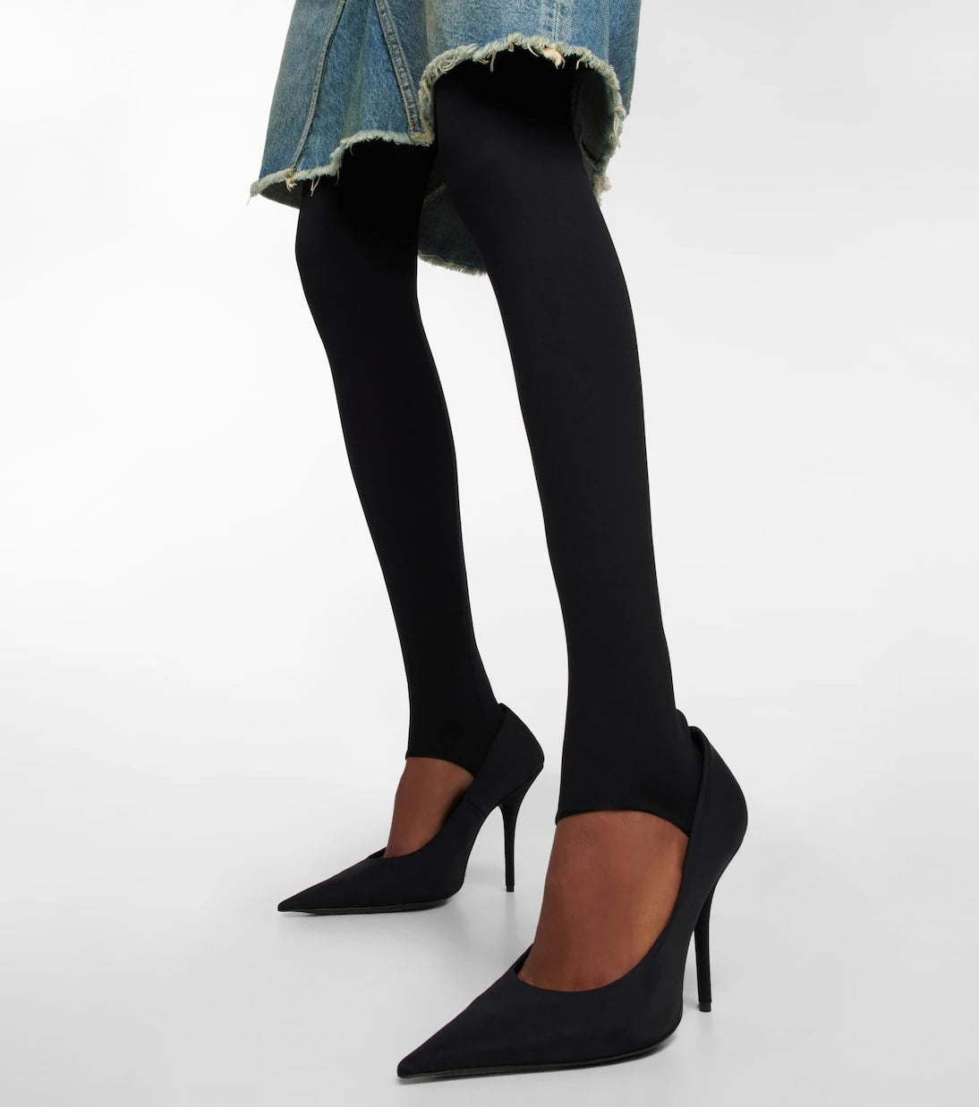 Balenciaga - Knife jersey pumps