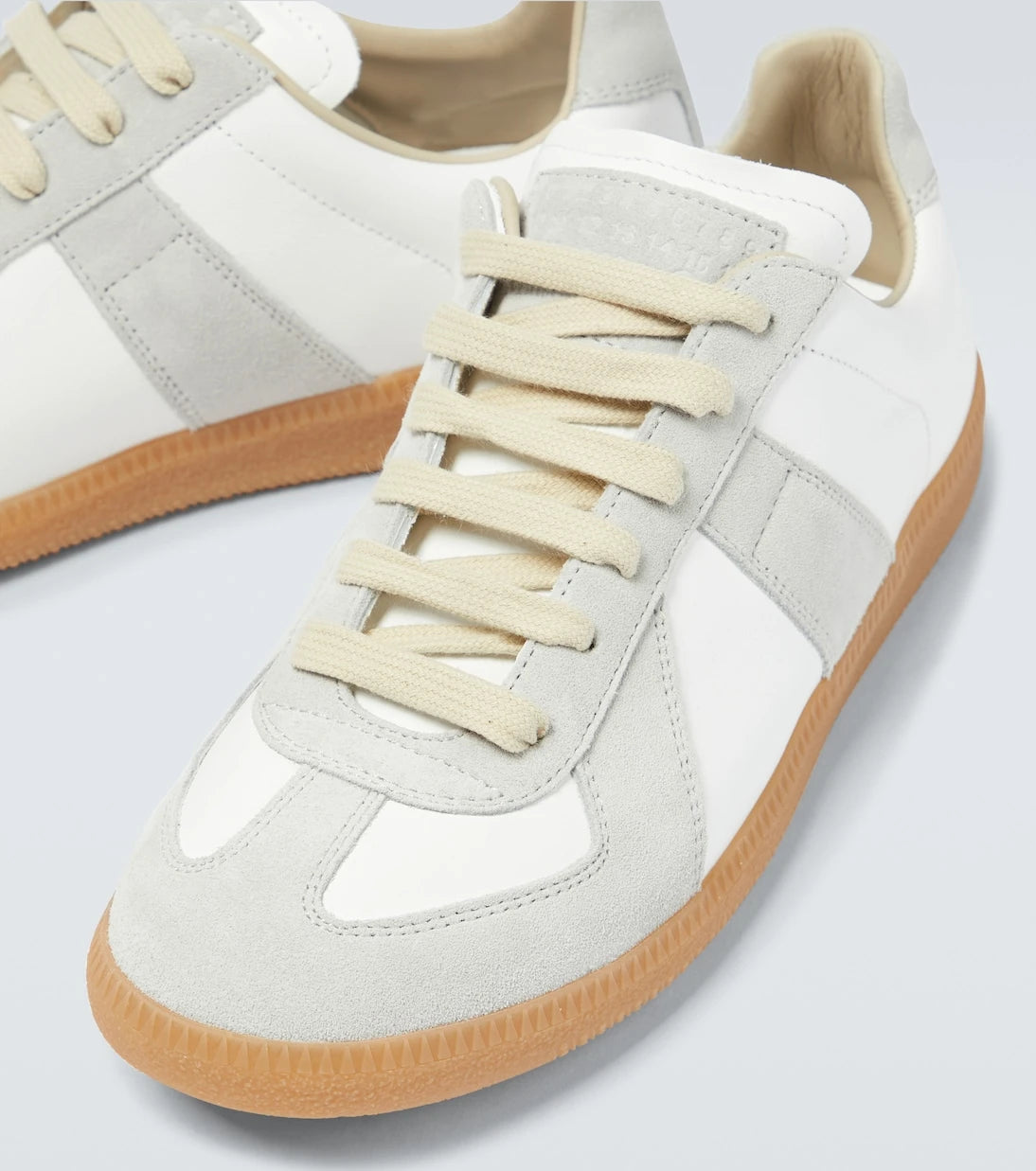 Maison Margiela - أحذية سنيكرز Replica من الجلد والجلد السويدي