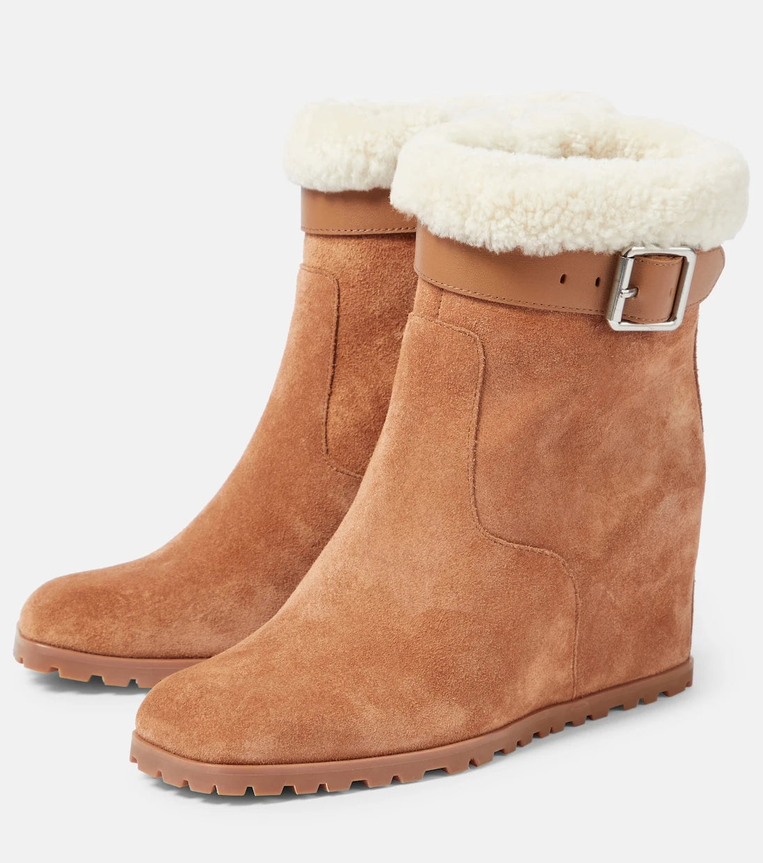 Simkhai - Avery suede wedge ankle boots
