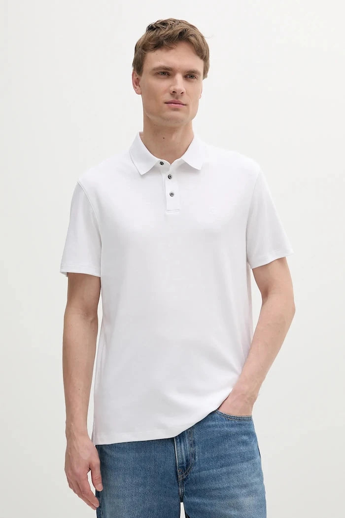 Calvin Klein erkek pamuklu yakalı tişört