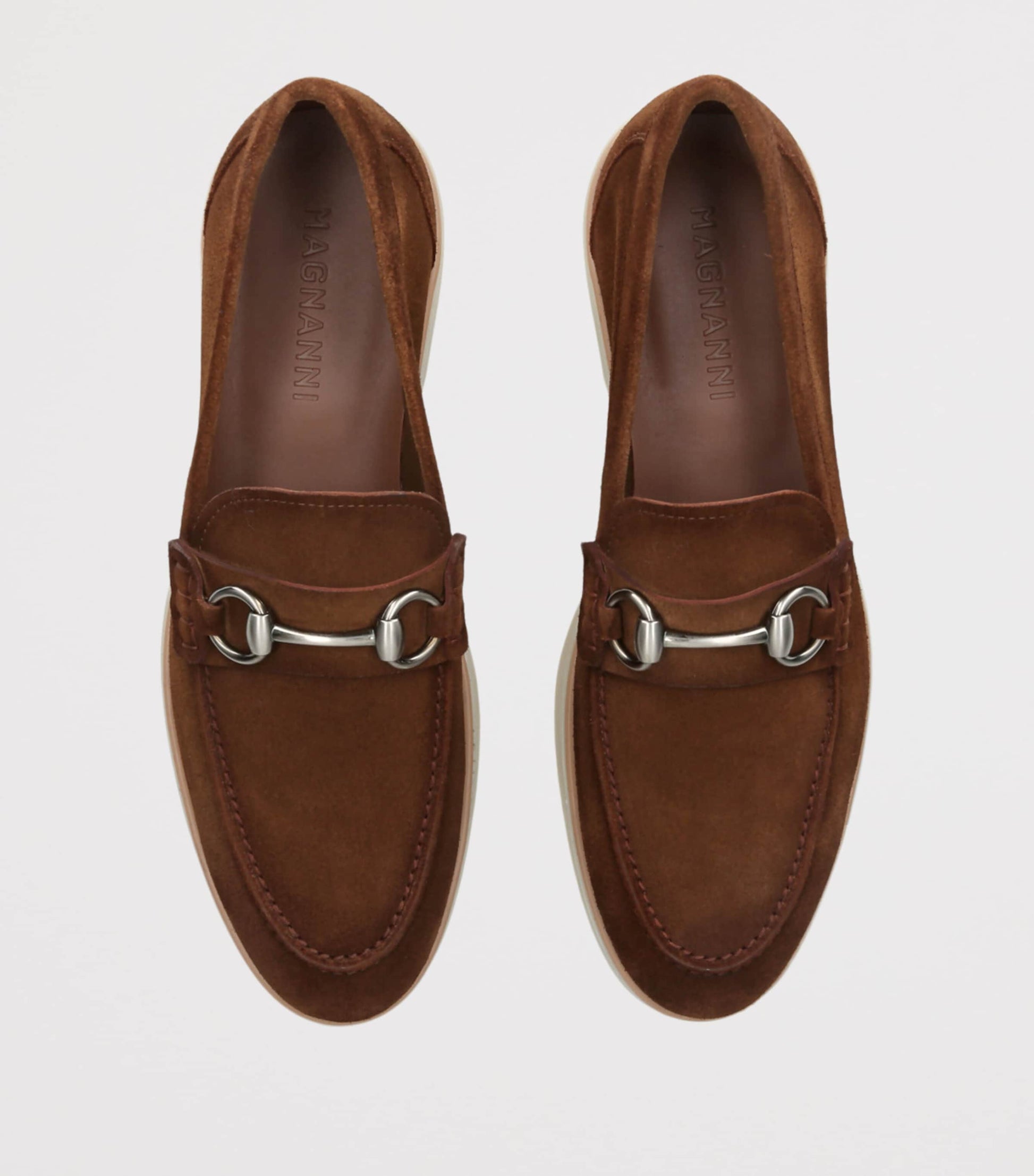 Suede Horsebit Loafers