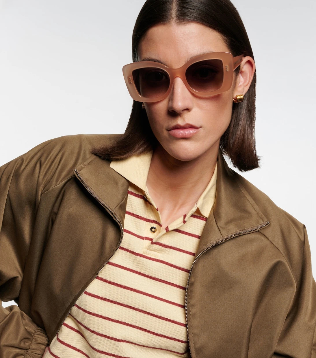 Celine Eyewear - 3 Dots cat-eye sunglasses