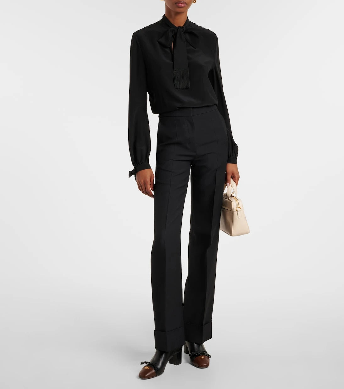 Valentino Garavani - Valet Du Roi leather ankle boots
