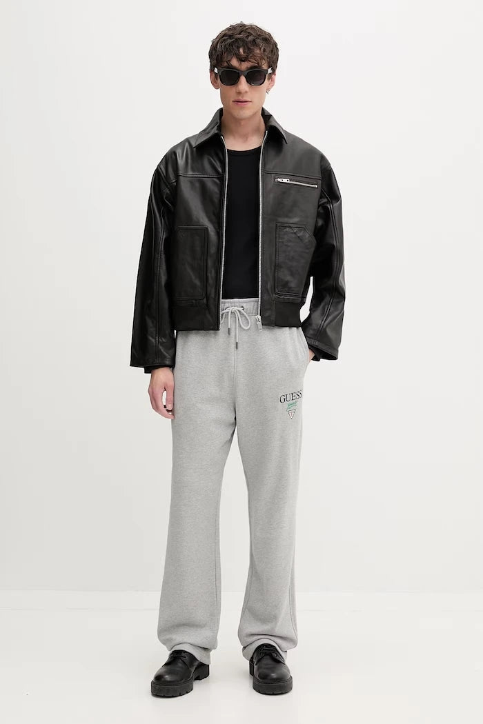Guess Jeans Erkek Pamuklu Eşofman Altı
