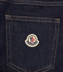 Moncler Enfant Stretch-Cotton Logo Jeans (8-10 Years)