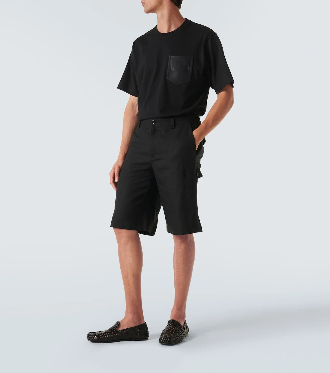 Dolce&Gabbana - Keten kargo şort