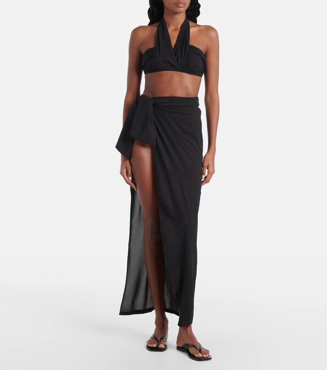 Balmain - Semi-sheer beach cover-up