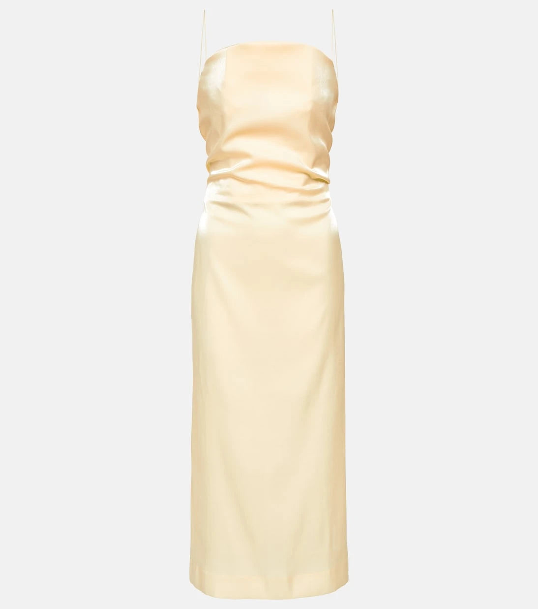 Jacquemus - La Robe Carino satin midi dress
