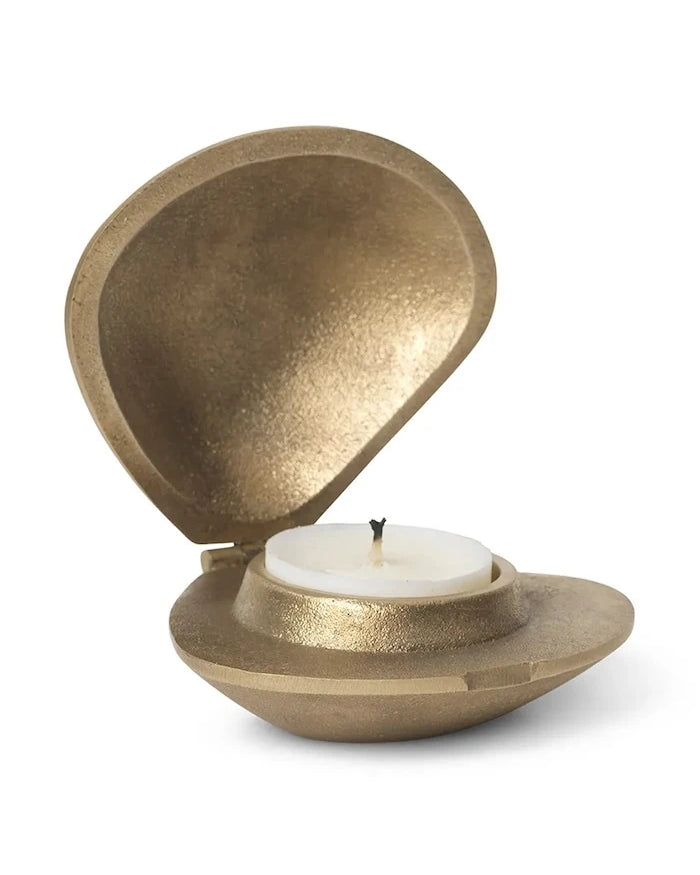 ferm LIVING Clam Dekoratif Mumluk