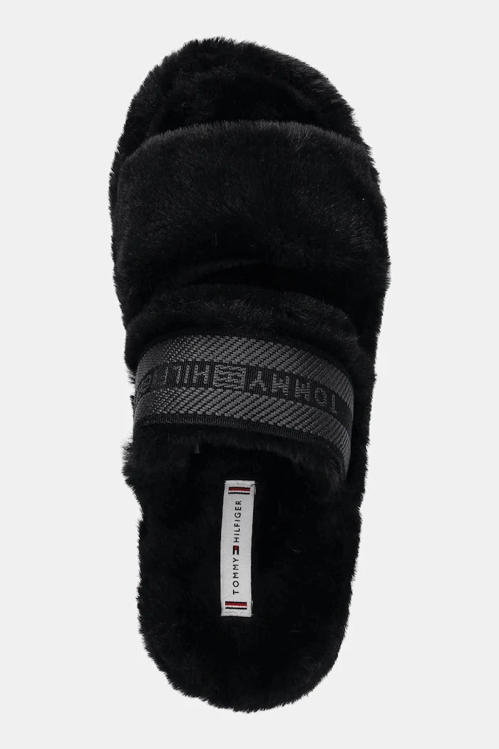 Пантофи Tommy Hilfiger HILFIGER FUR SLIPPER