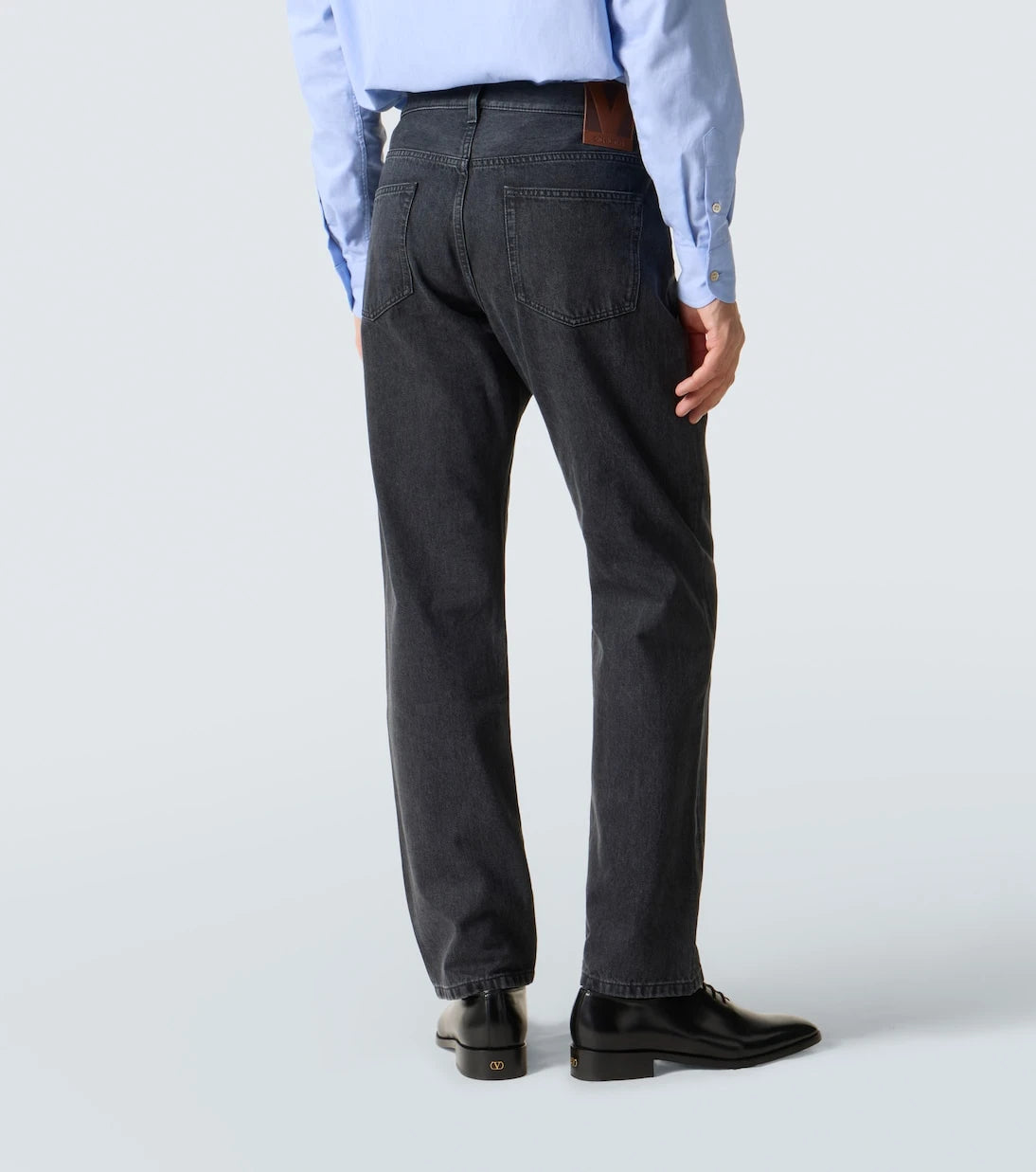 Valentino - Mid-rise straight jeans