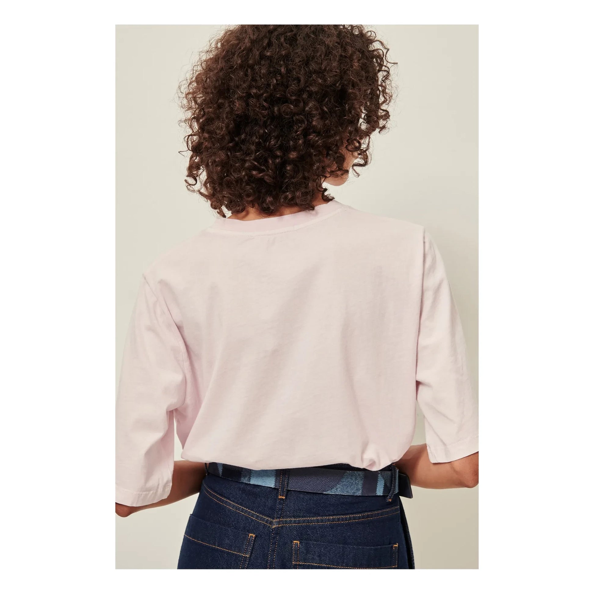 Sessùn - Sergio Cotton T-shirt | Pale Pink