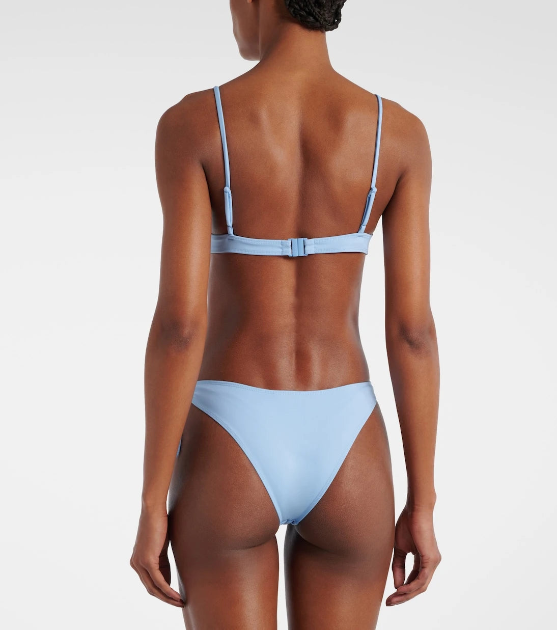 Coperni - Floral-appliqué bikini top