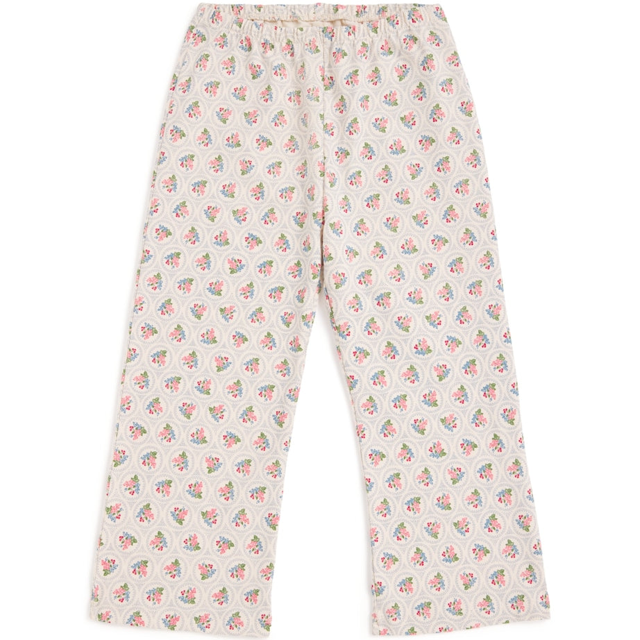 Cotton Floral Trousers (12 Months-4 Years)