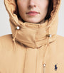 Polo Pony Down Puffer Jacket CLASSIC CAMEL