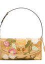 Small Embroidered DeVain Shoulder Bag