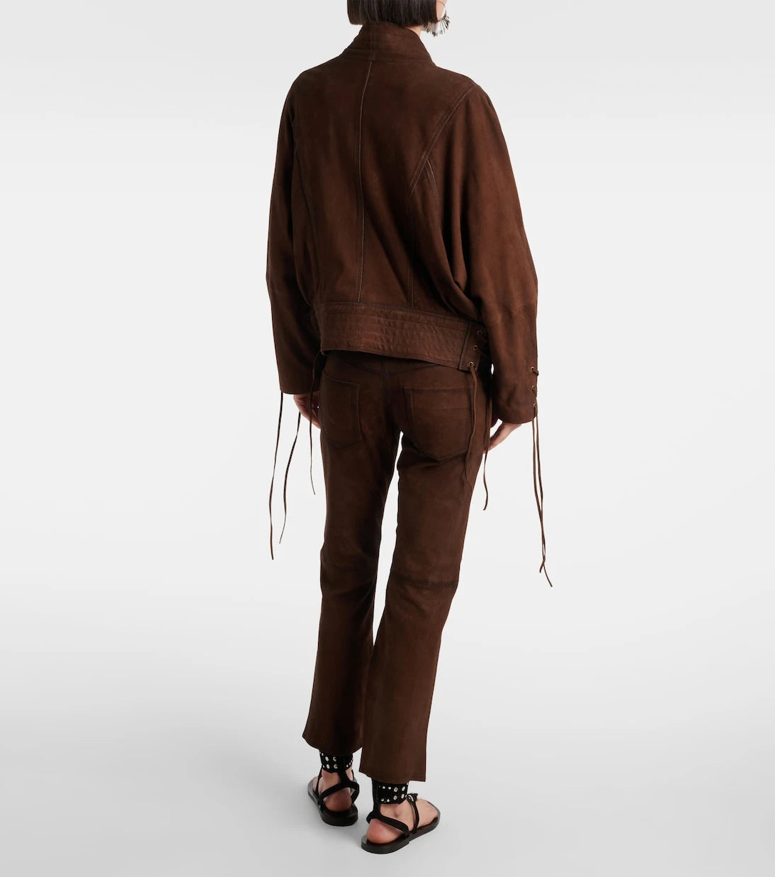 Isabel Marant - Edina asymmetric suede jacket