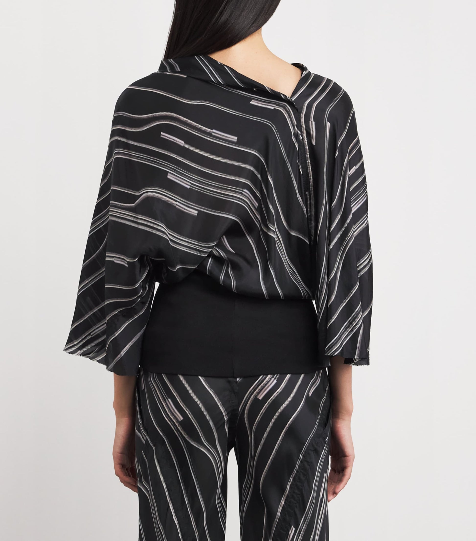 Rick Owens Black Printed Cylinder Top