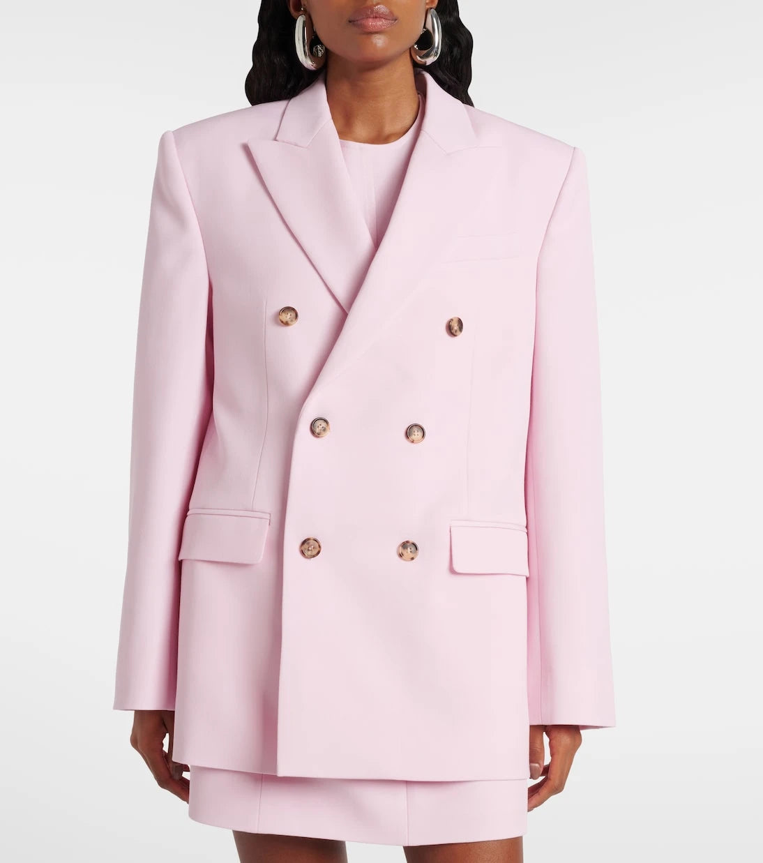 Wardrobe.NYC - Double-breasted virgin wool blazer