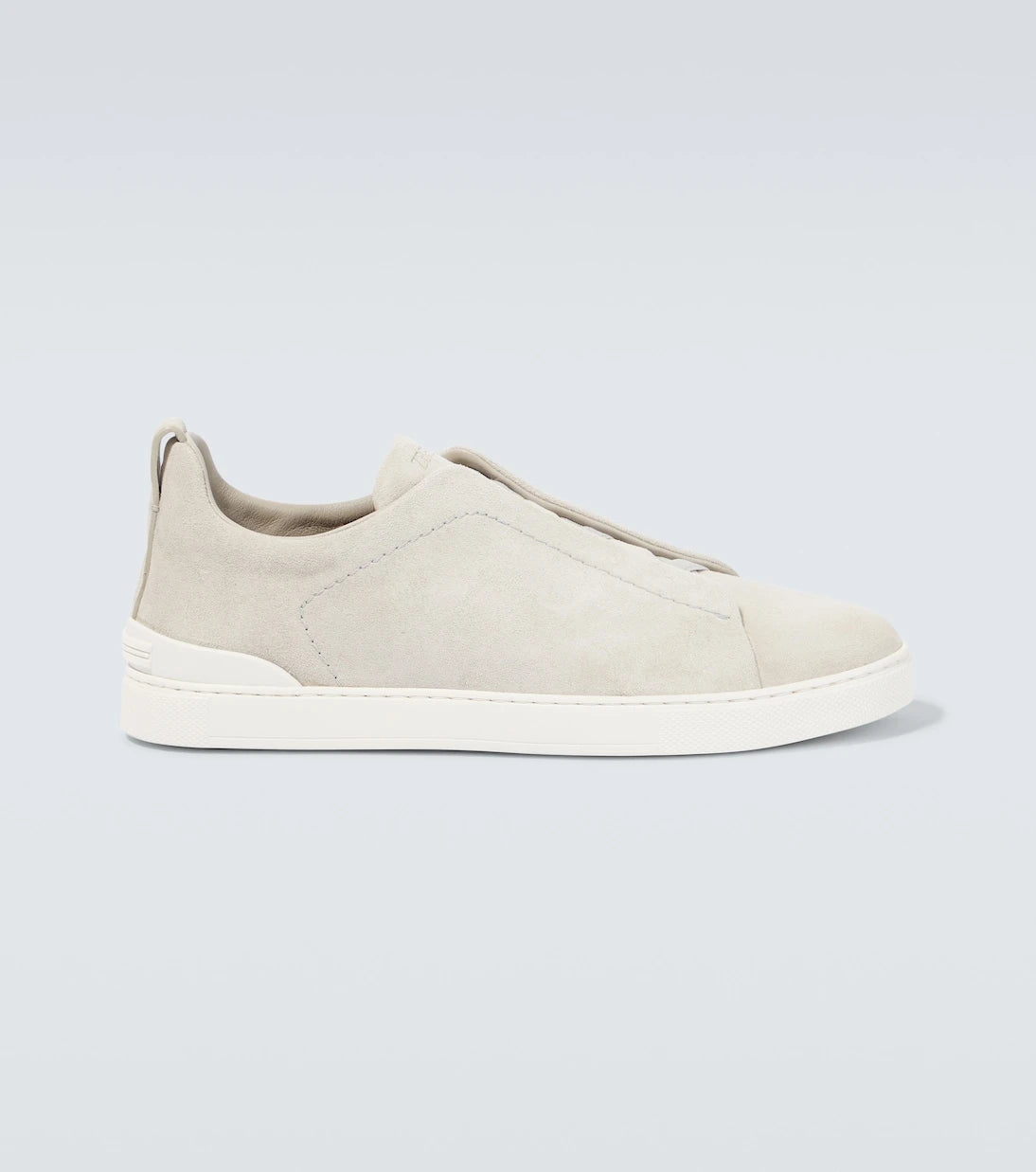 Zegna - حذاء رياضي Triple Stitch من جلد الشامواه