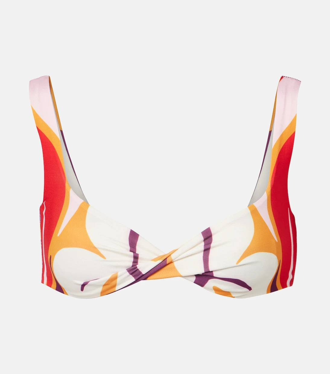 Cala de la Cruz - Leon floral bikini top