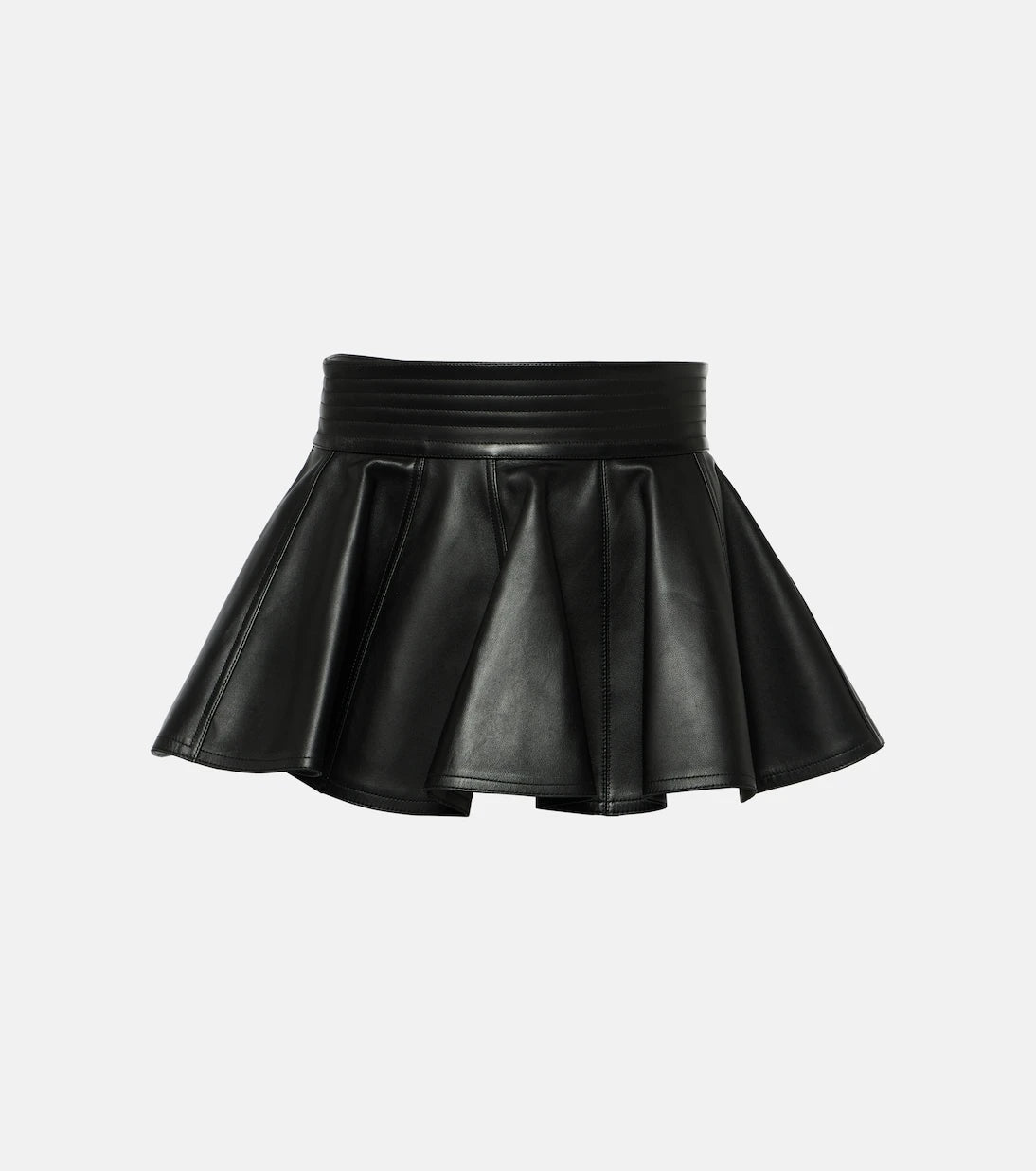 Alaïa - Peplum leather belt