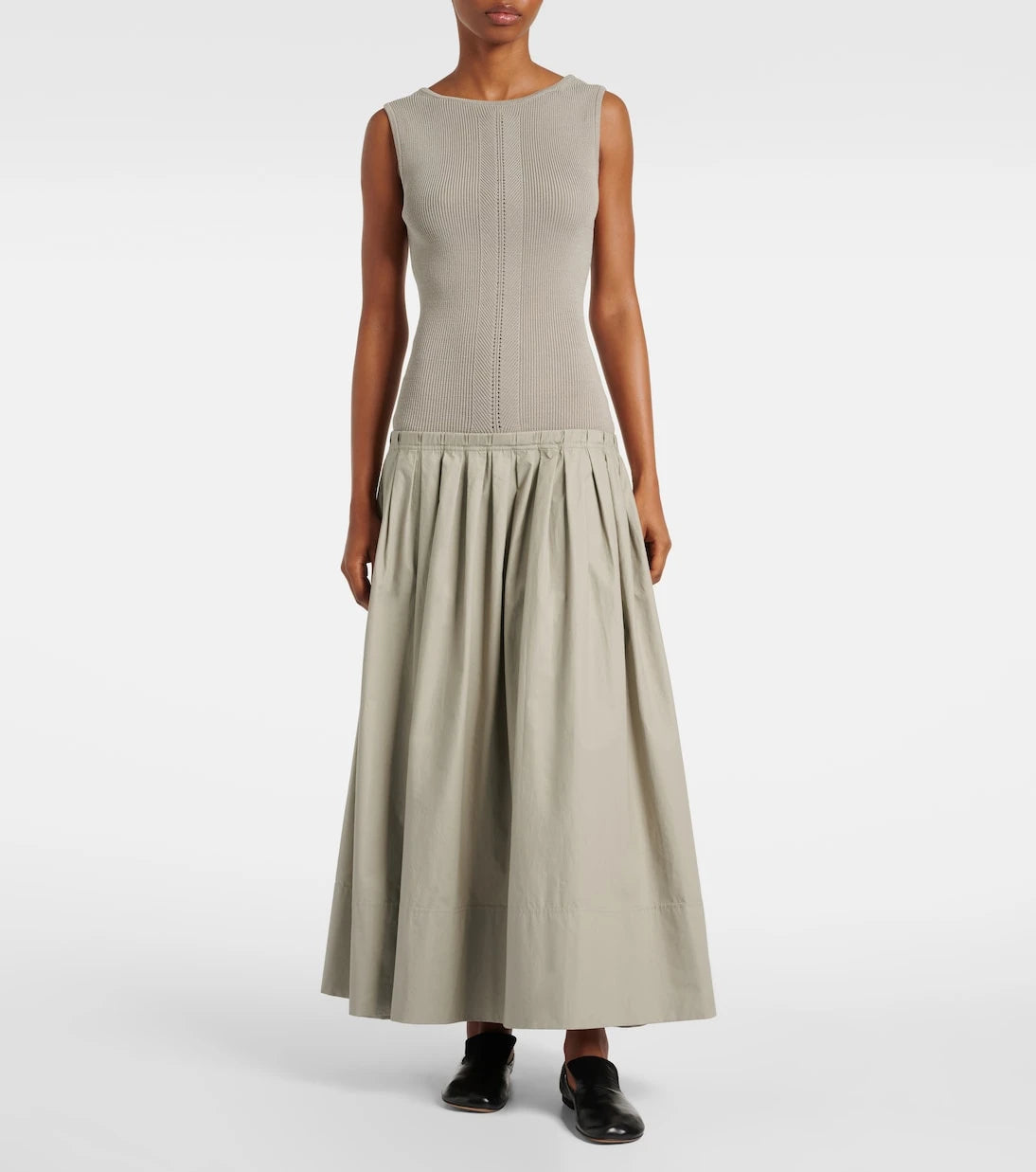 Proenza Schouler - White Label Malia pleated maxi dress