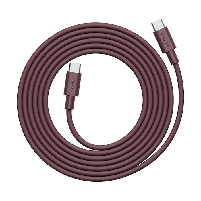 Usb кабел за зареждане Avolt Bauhaus-Archiv USB-C to USB-C / 2m