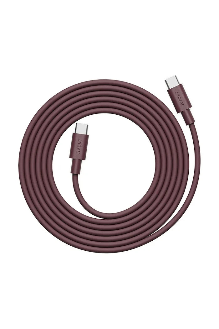 Usb şarj kablosu Avolt Bauhaus-Archiv USB-C to USB-C / 2m