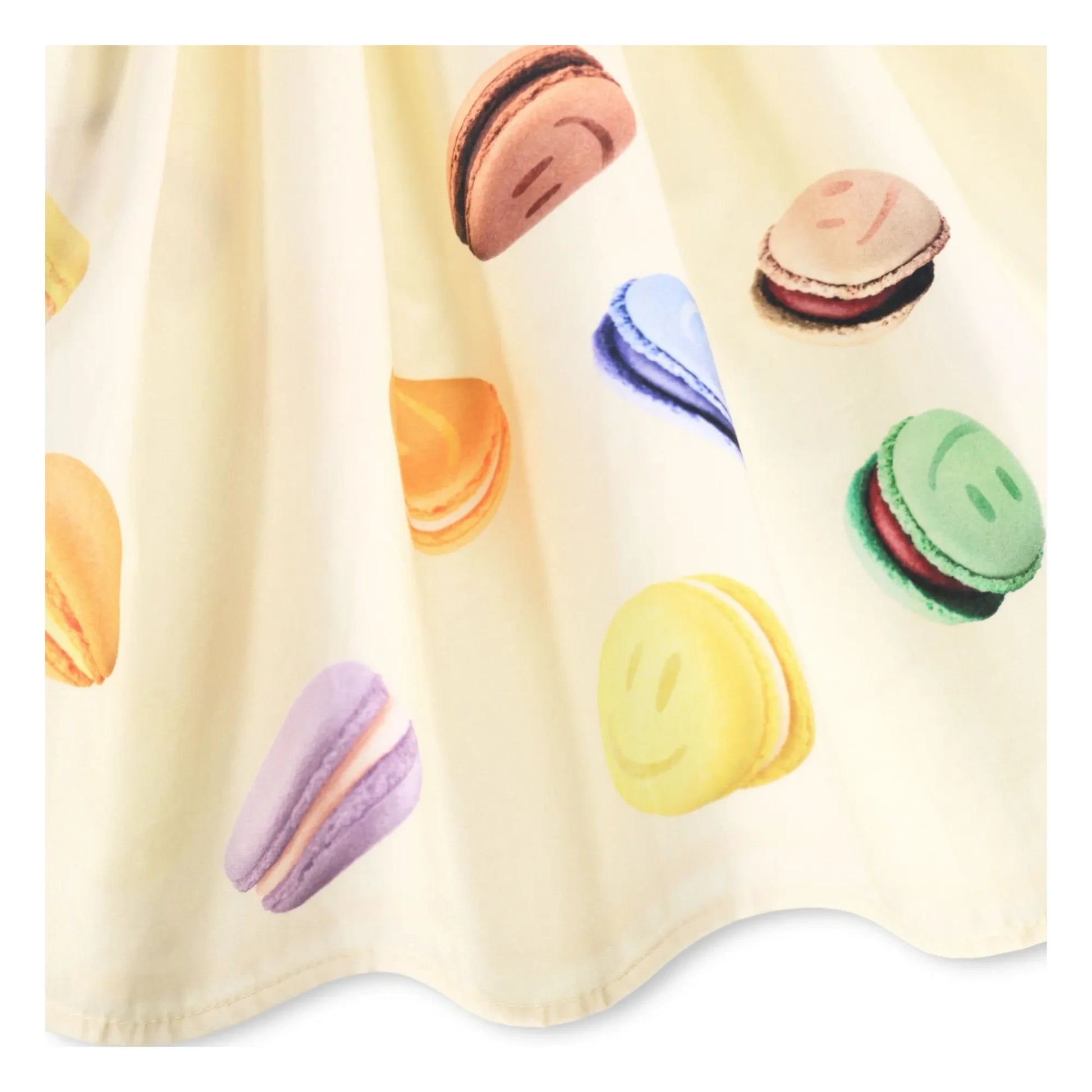 Molo - Cassandra Dress Macarons Organic Cotton | Ecru