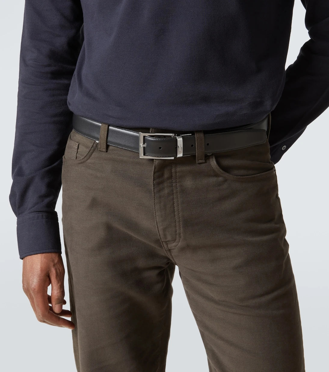 Zegna - Leather belt