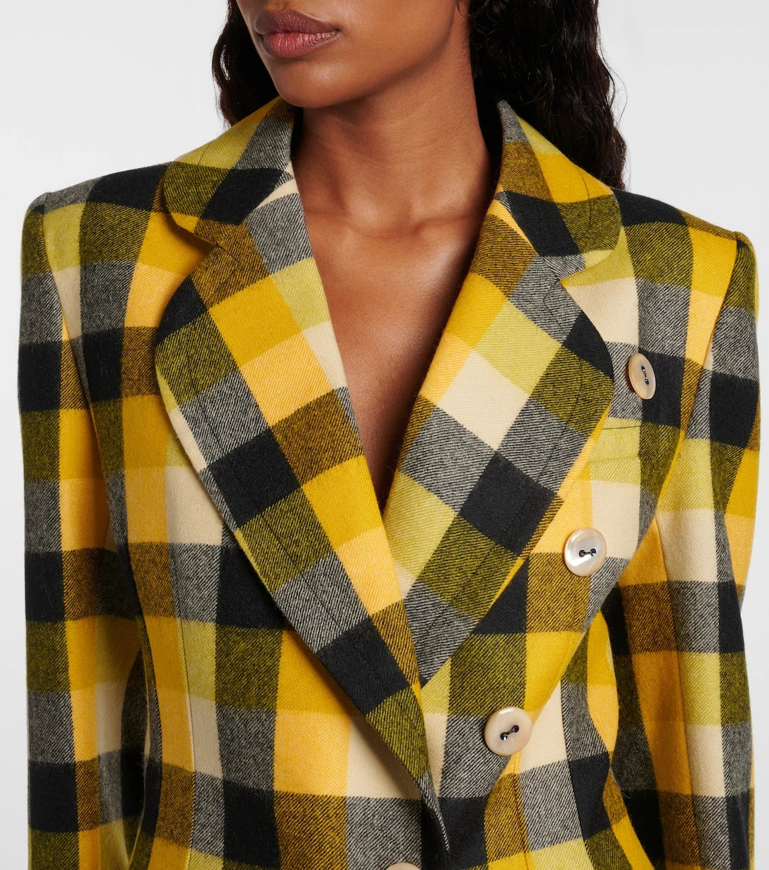 Vivienne Westwood - Georgia checked virgin wool blazer