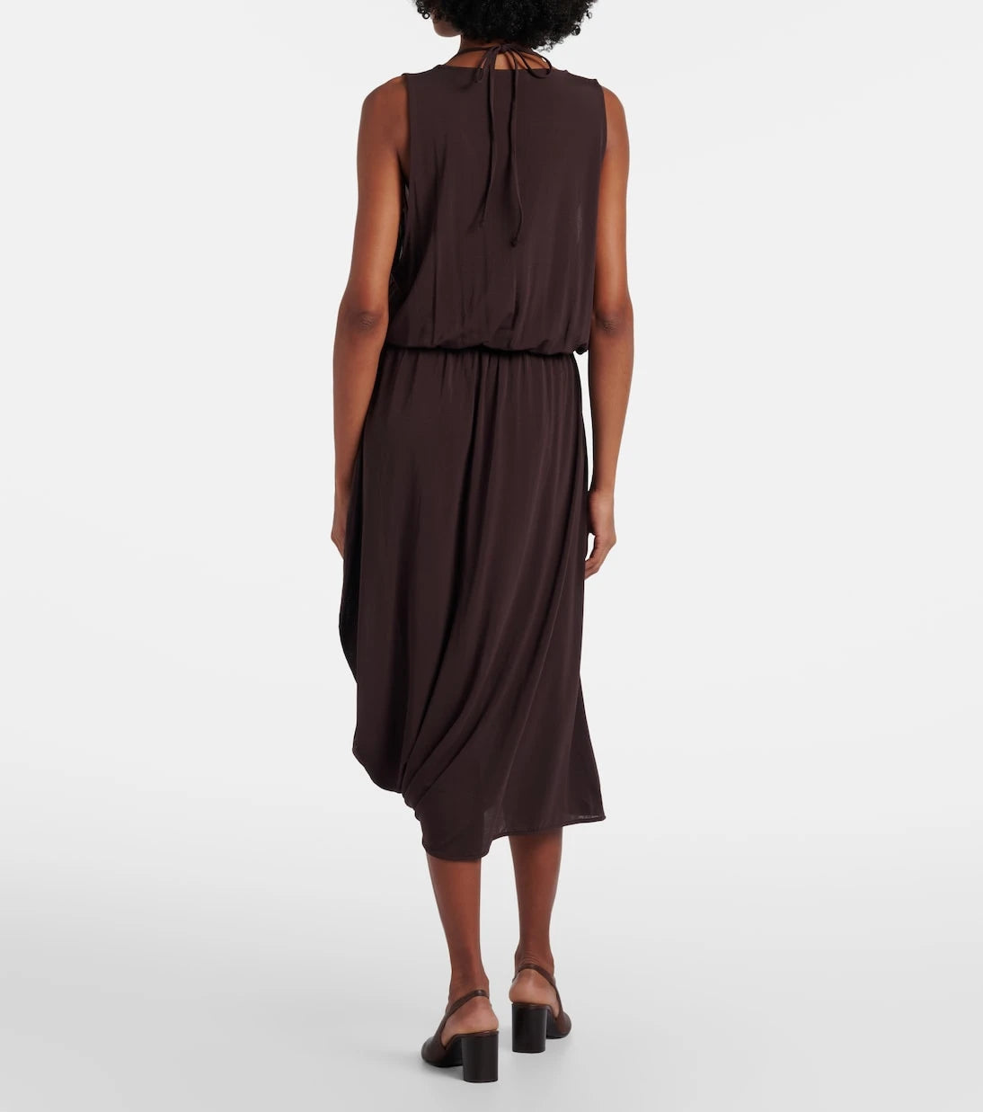 Lemaire - Draped midi dress