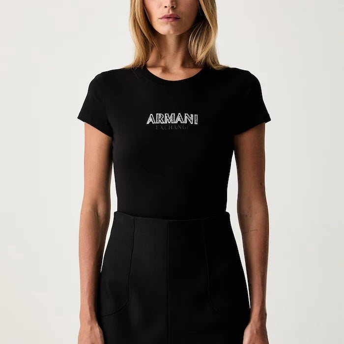 Armani Exchange kadın pamuklu tişört