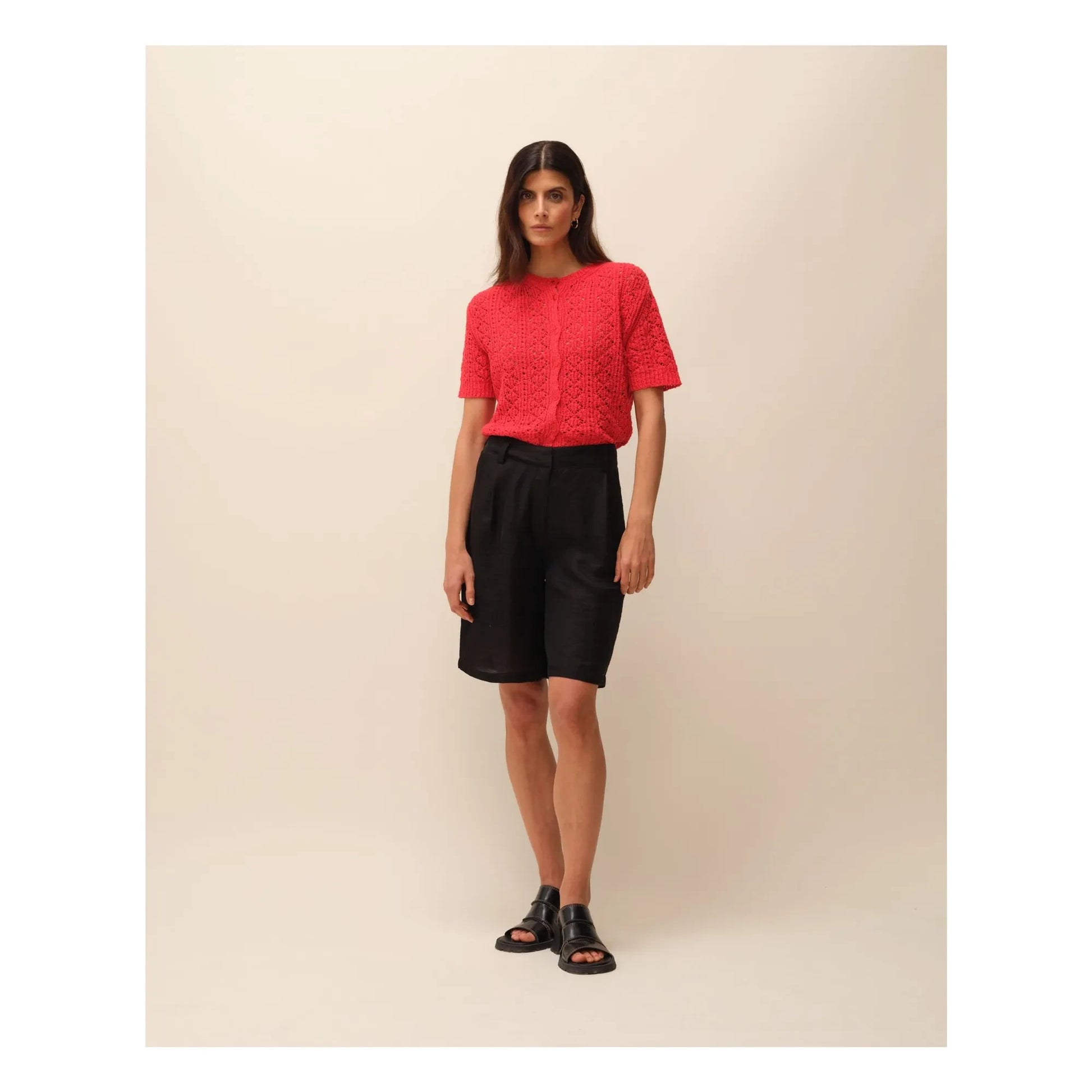 Nitah - Bermuda shorts Myriam | Black