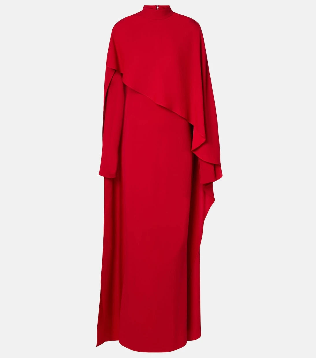 Taller Marmo - Carrington caped crêpe cady gown