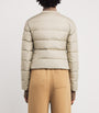 Moncler Beige Wool-Trim Mauvezin Puffer Jacket