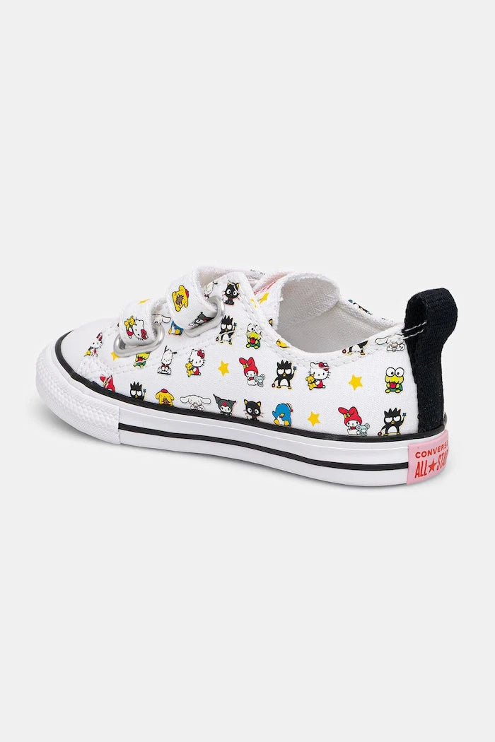 Converse CHUCK TAYLOR ALL STAR 2V HELLO KITTY alçak çocuk spor ayakkabı