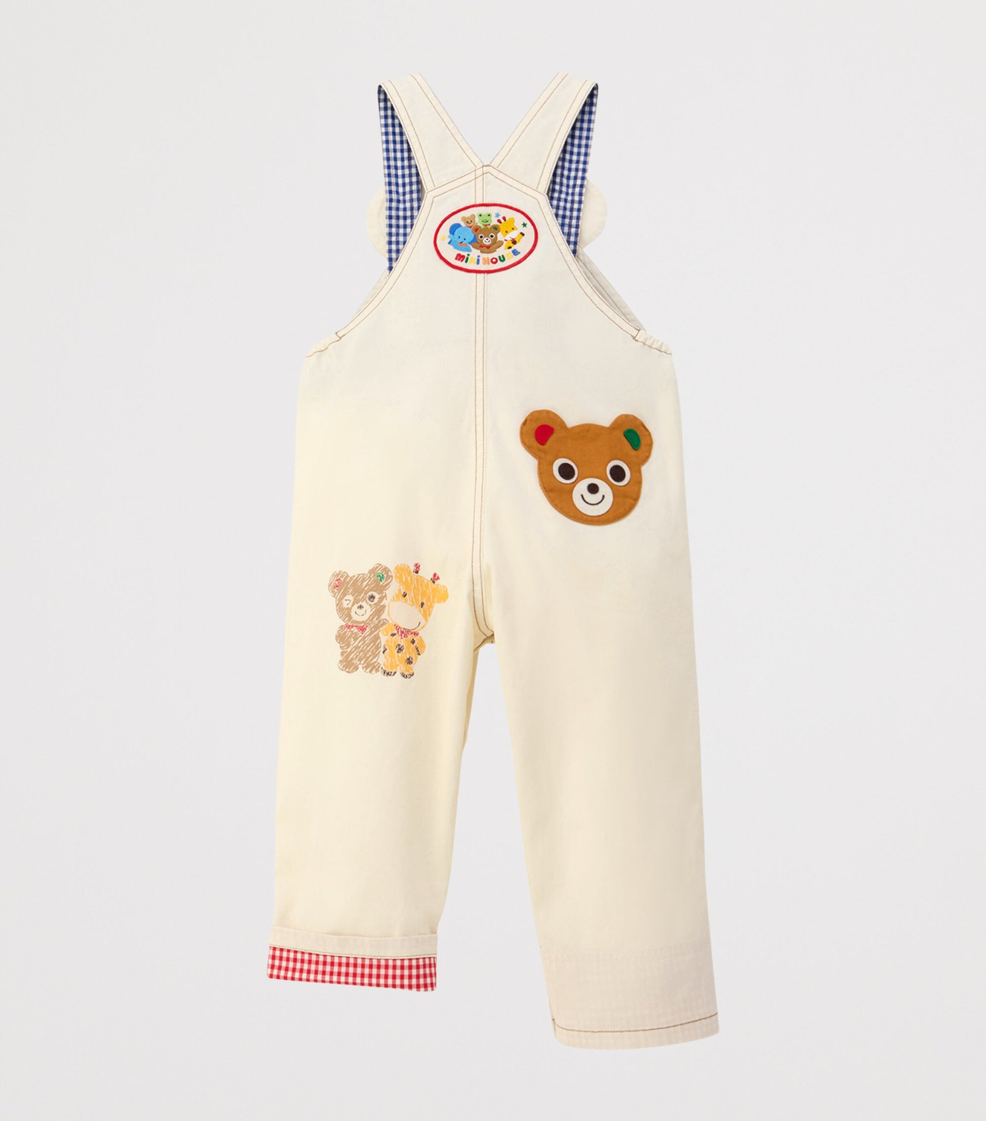 Cotton Animal Dungarees (2-4 Years)