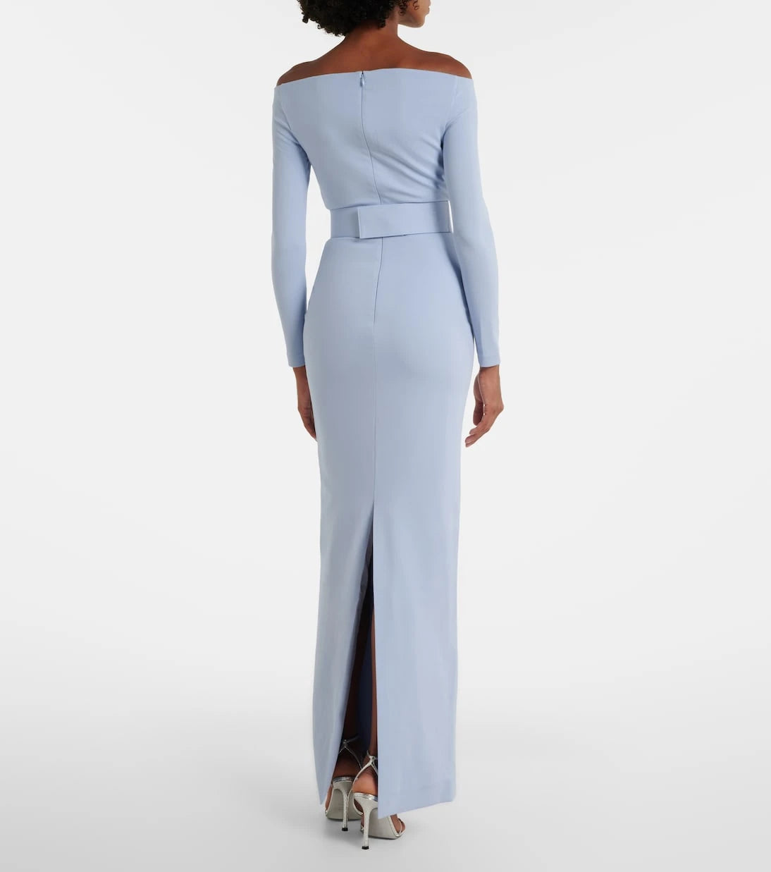 Solace London - Sabina off-shoulder gown