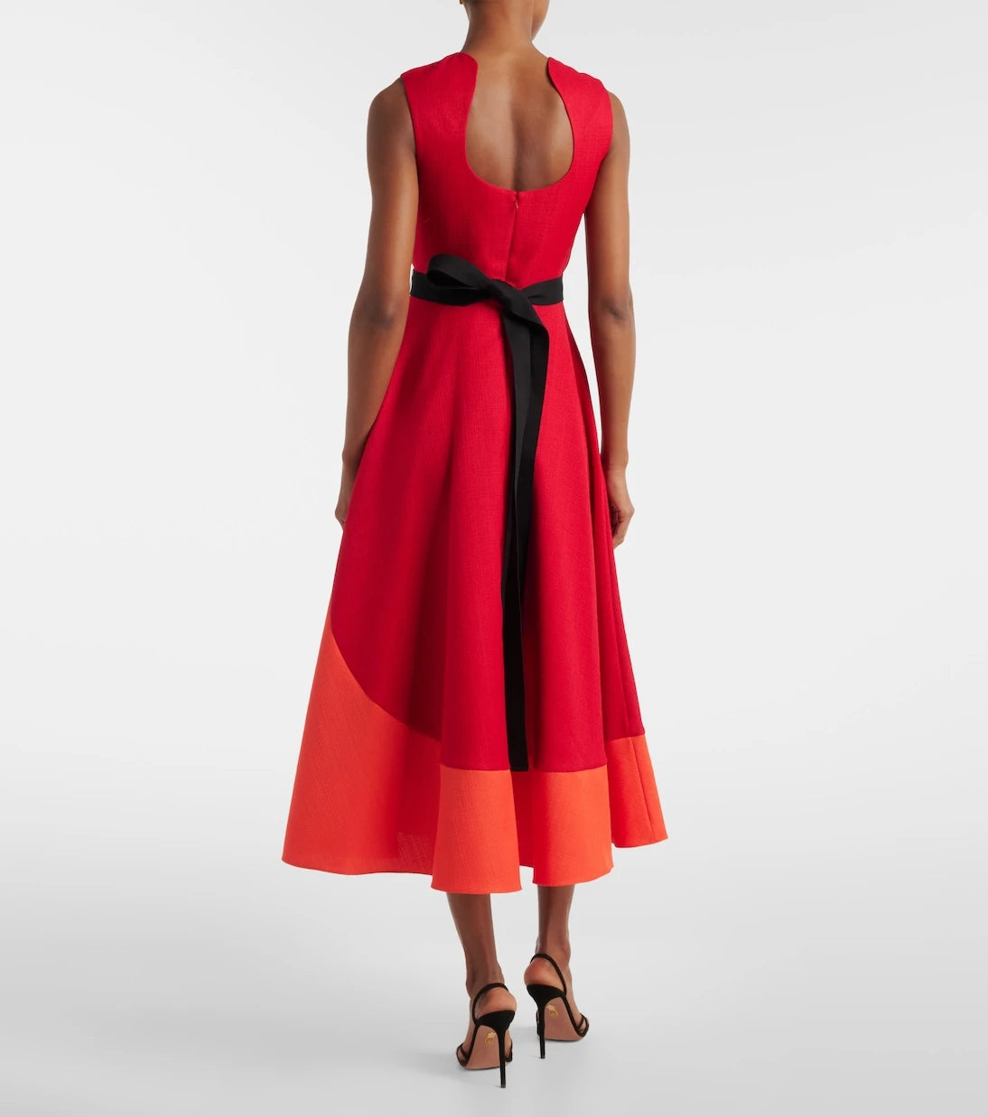 Roksanda - Mire colorblocked midi dress