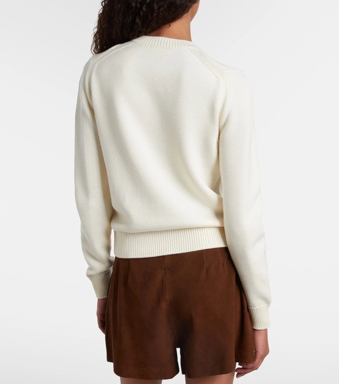 Moncler - Logo virgin wool sweater