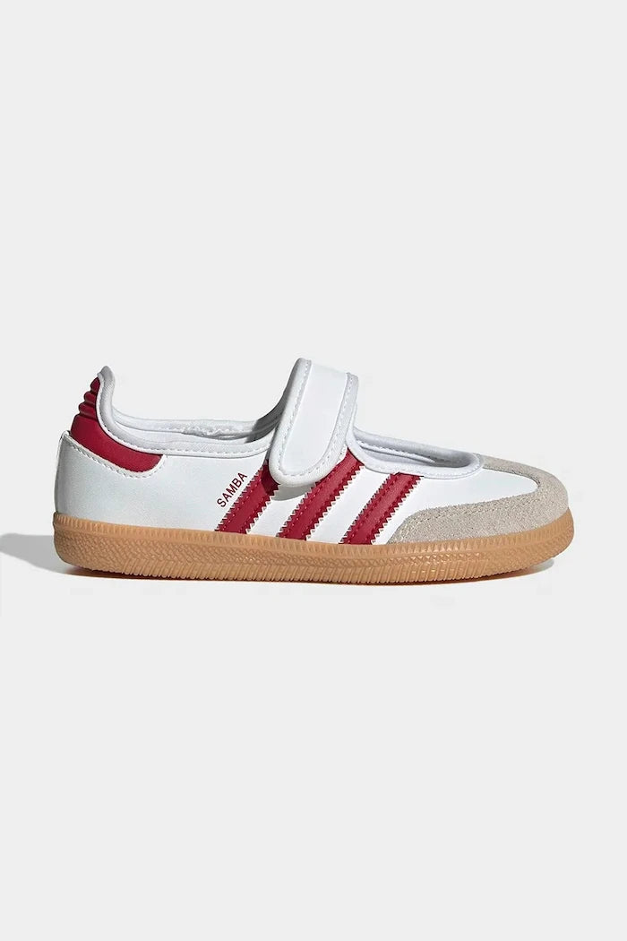 adidas Originals SAMBA JANE çocuklar için deri babet