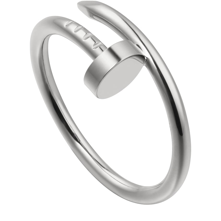 Cartier Small White Gold Juste un Clou Ring