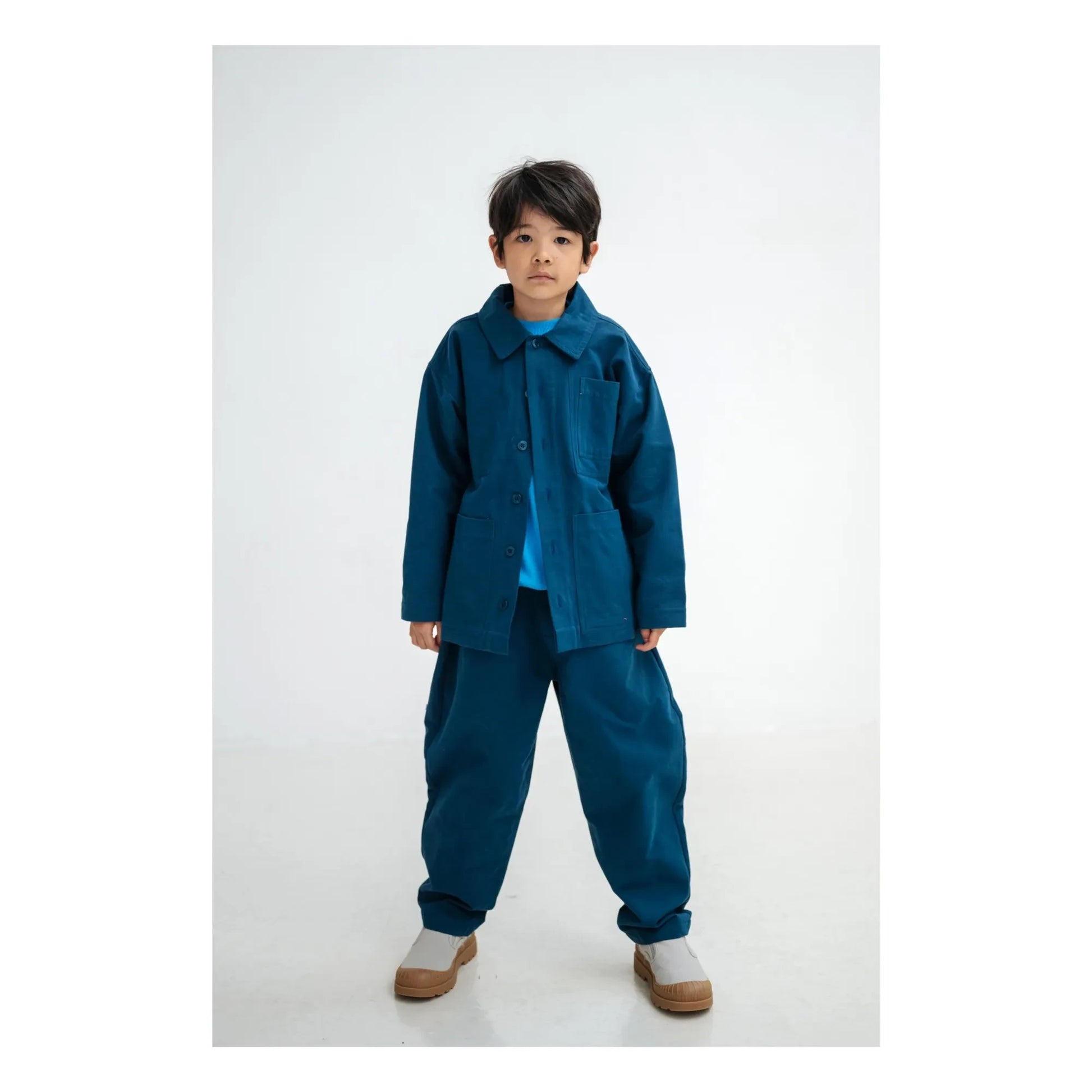 Repose AMS - Organic cotton workwear jacket | Dark Blue