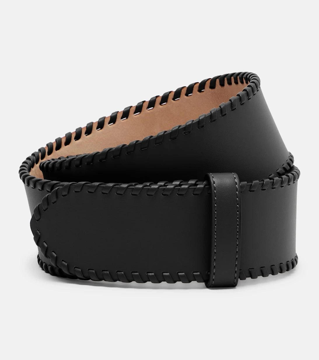Khaite - Theo leather belt