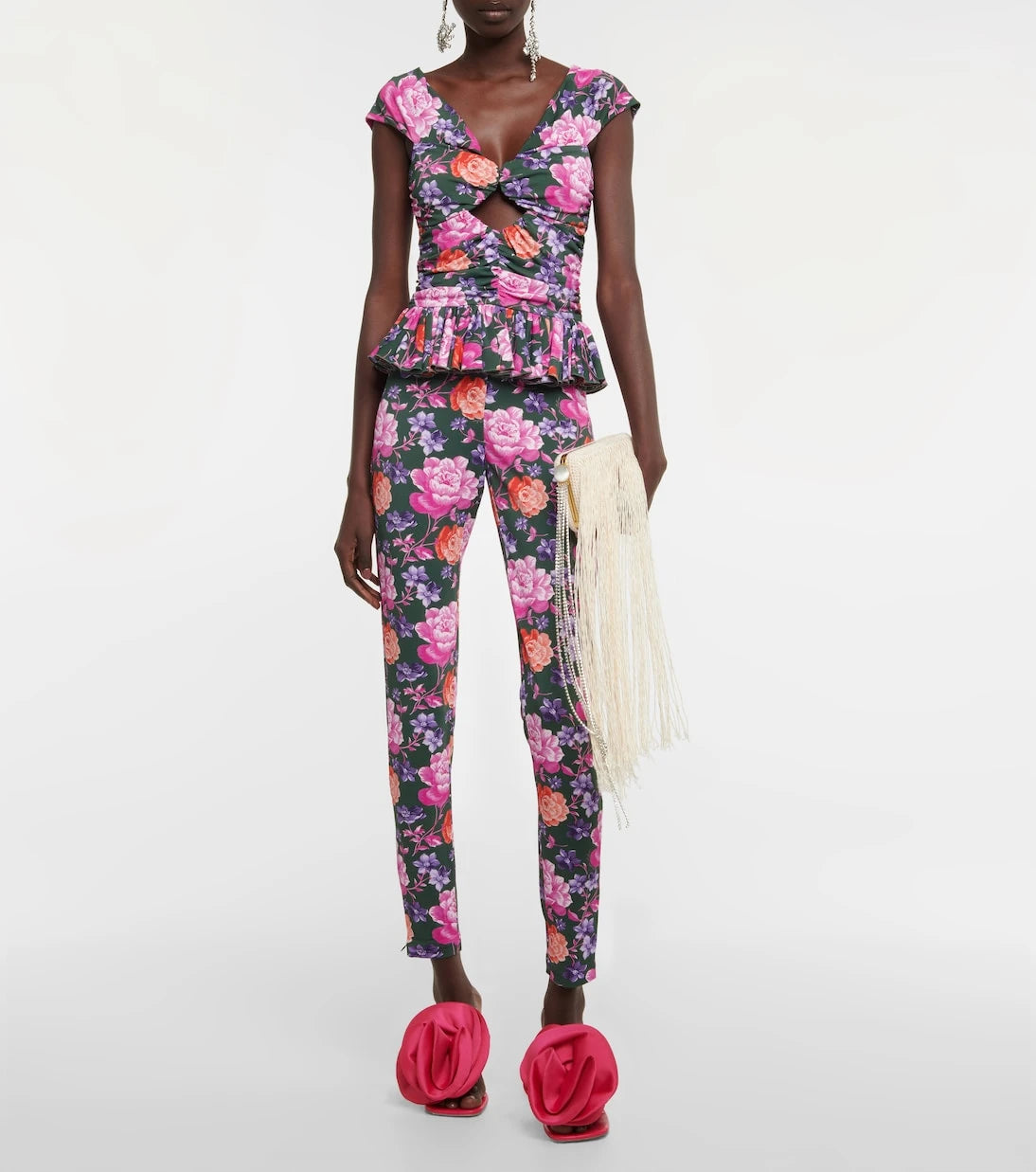 Magda Butrym - Floral skinny pants